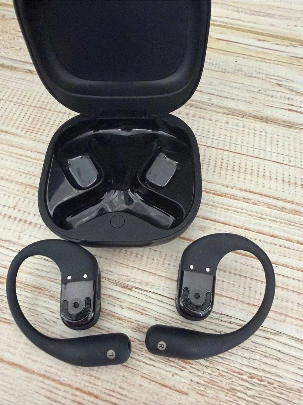 Shokz Black Carry Case with Headphones